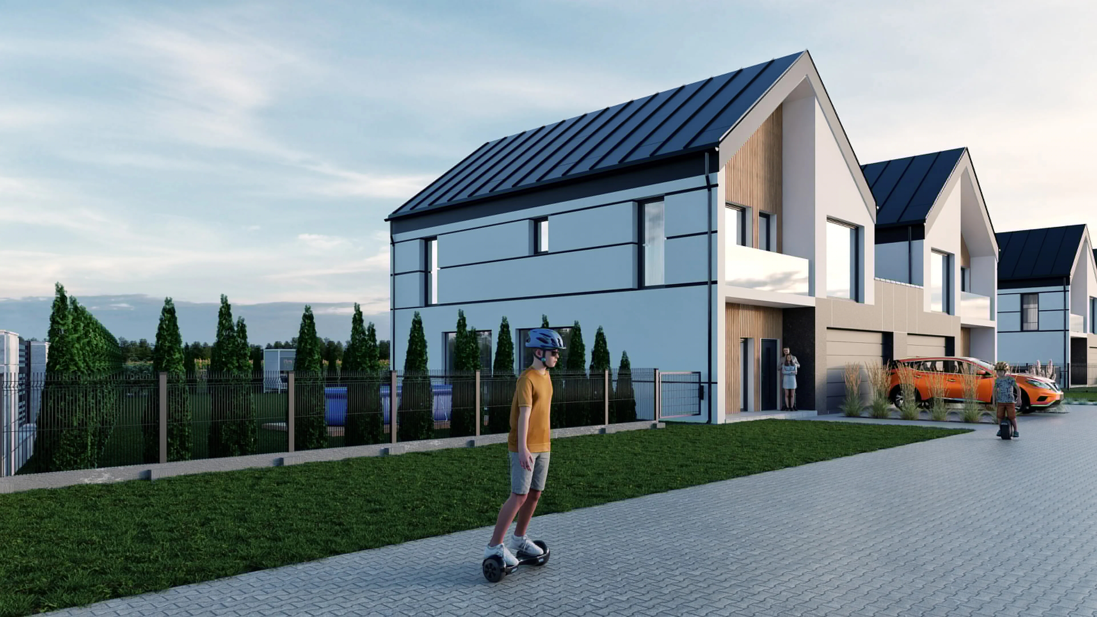 Wizualizacja 3D osiedla